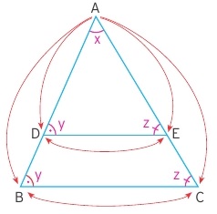 benzer üçgenler