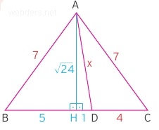 ikizkenar üçgen soru çözümü