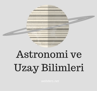 astronomi ve uzay bilimleri bölümü