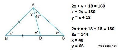 dar açılı üçgen soru çözümü