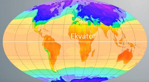 Ekvator çizgisi hakkında bilgi